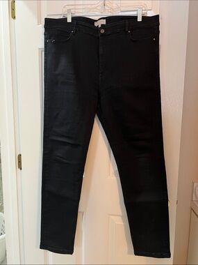 Hobbs Black Denim Stretch Jeans
